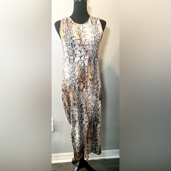 Rachel Rachel Roy Snake Print Cocktail Body-con Dress X Small - Picture 6 of 6